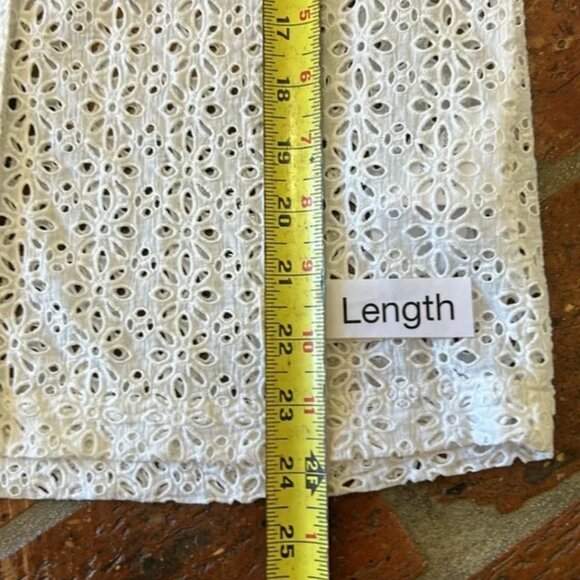 Odd Molly eyelet button up top sz 0 - Picture 11 of 13